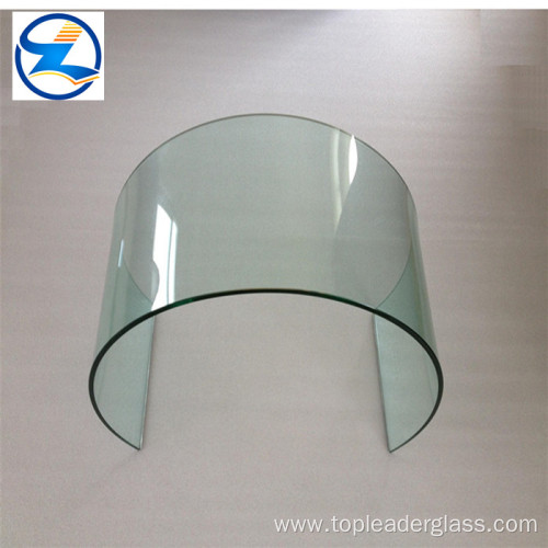 Curved bent building tempered safety glass